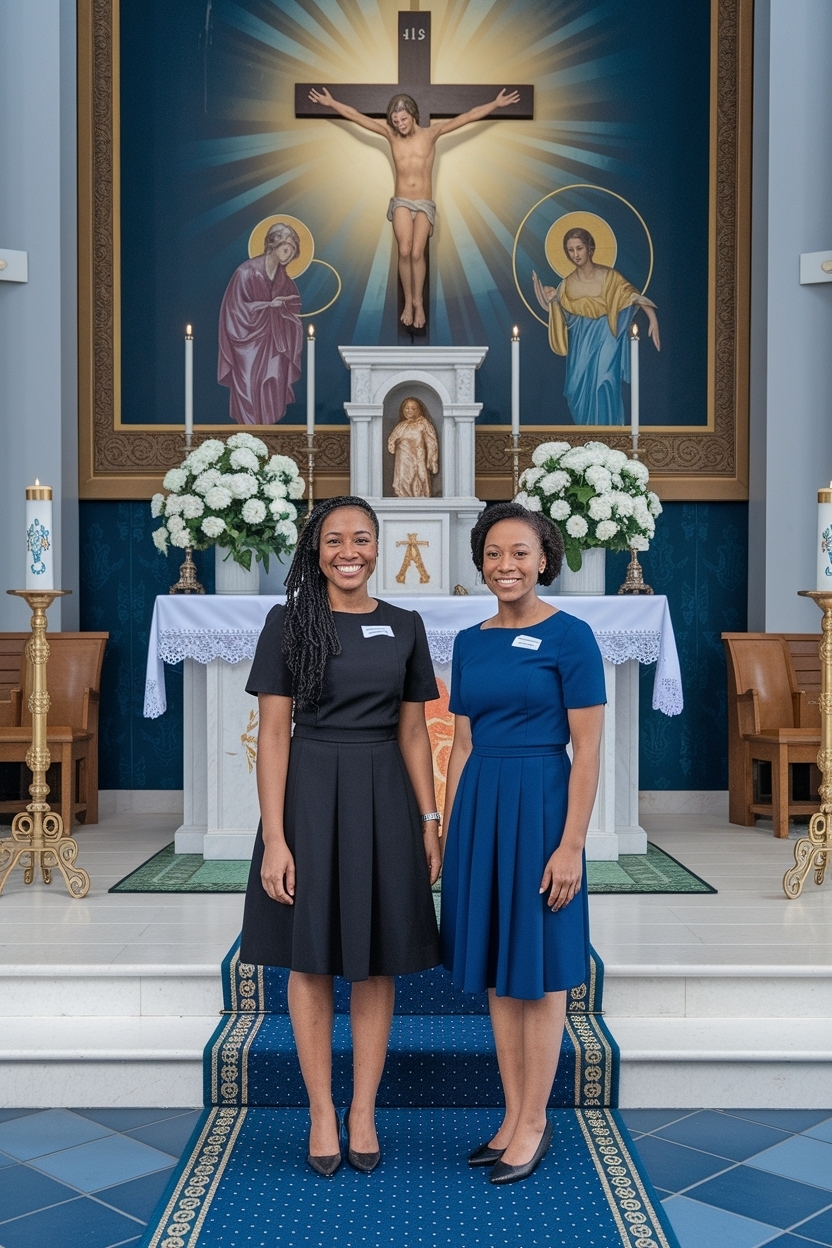 Baptism Outfit Ideas for Black Women at Church outfit idea