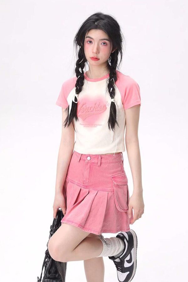 Barbie Cargo Mini Skirt