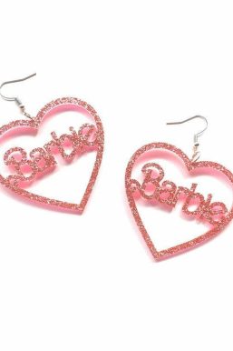 Barbie Glitter Earrings