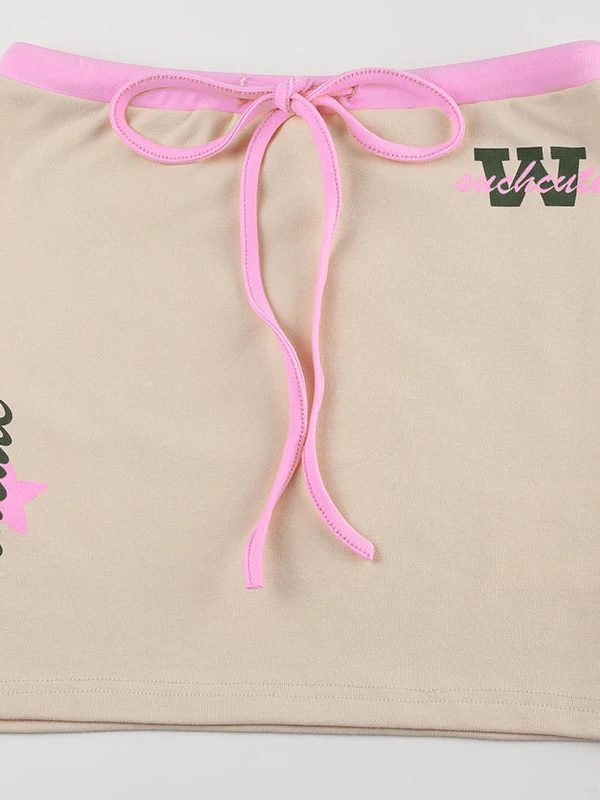 Barbiecore Tank & Skirt Two Piece Set