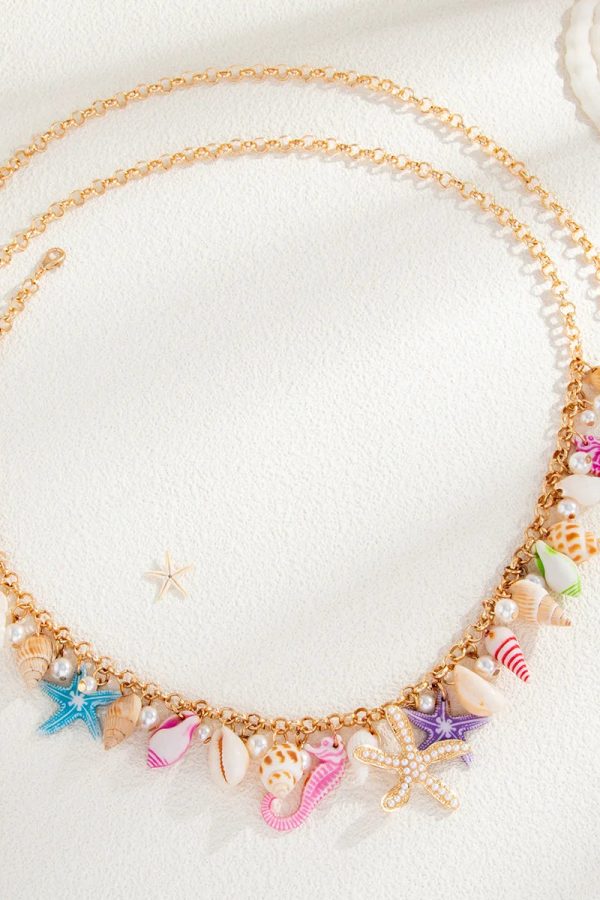 Beach Charm Belly Chain & Anklet