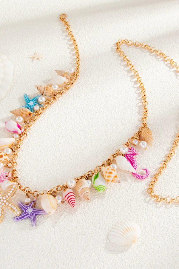 Beach Charm Belly Chain & Anklet