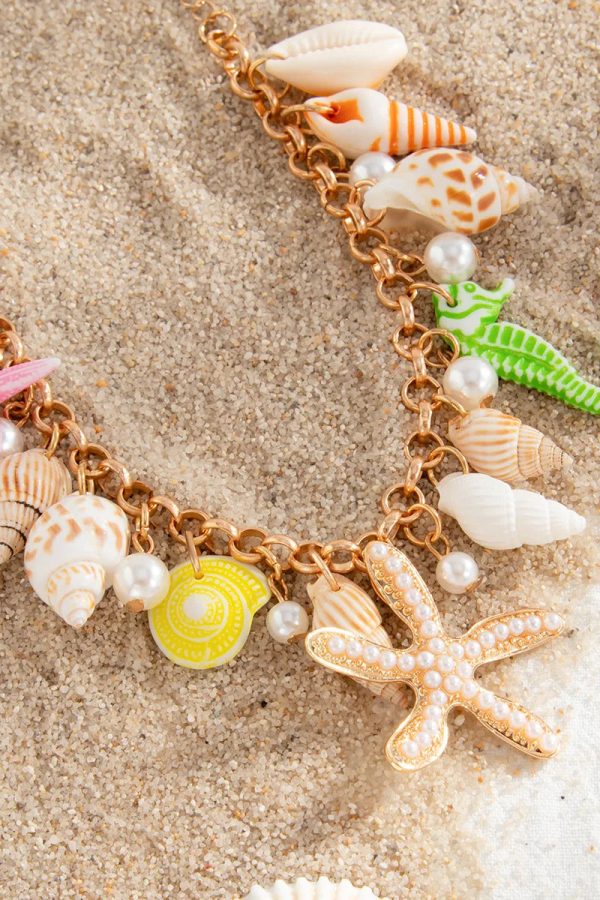 Beach Charm Belly Chain & Anklet