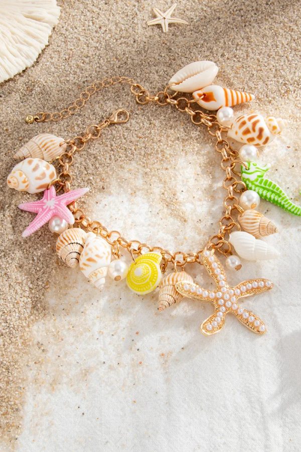 Beach Charm Belly Chain & Anklet