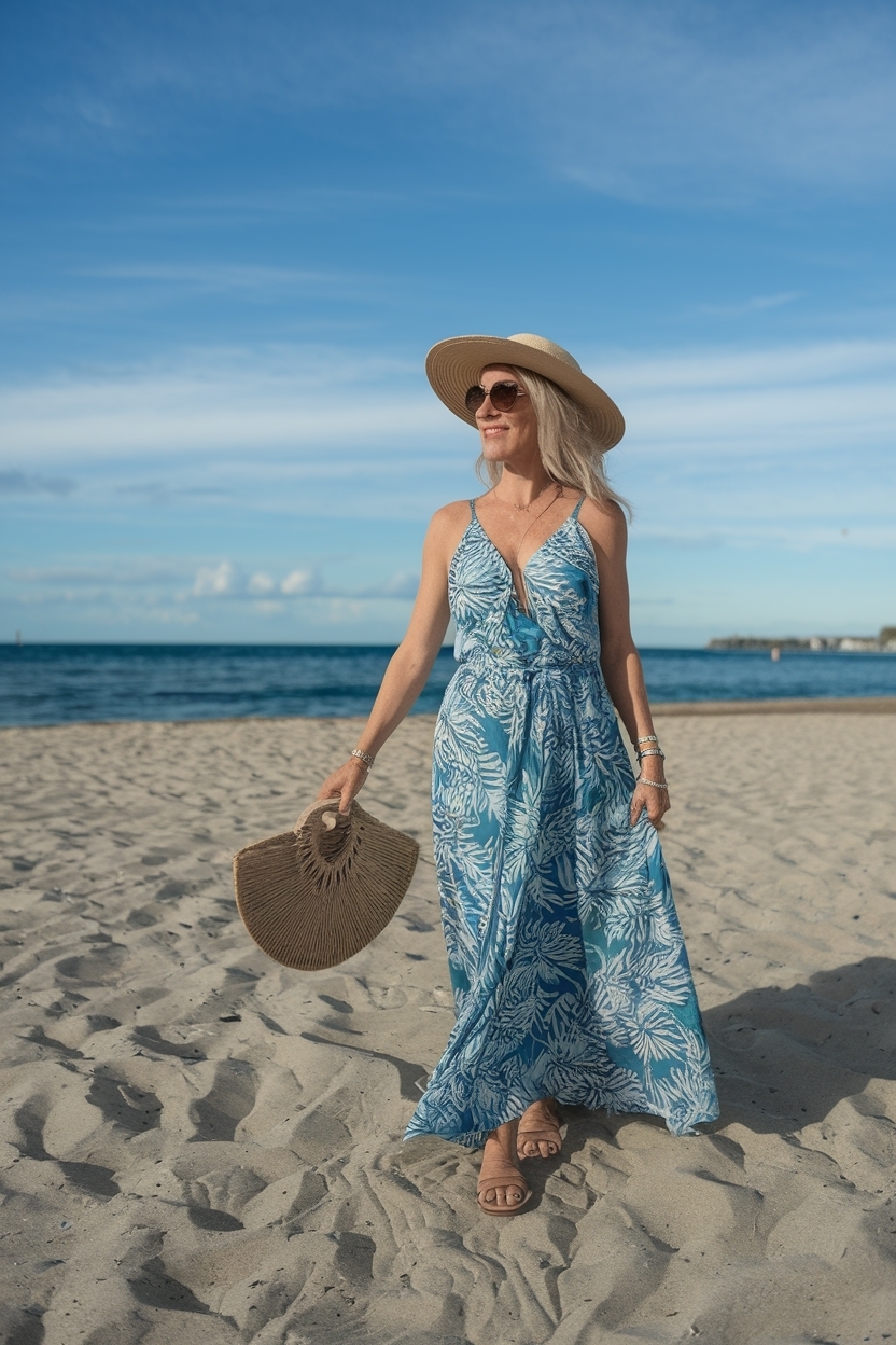 Beach Vacation Outfits Over 40 for Every Style outfit idea
