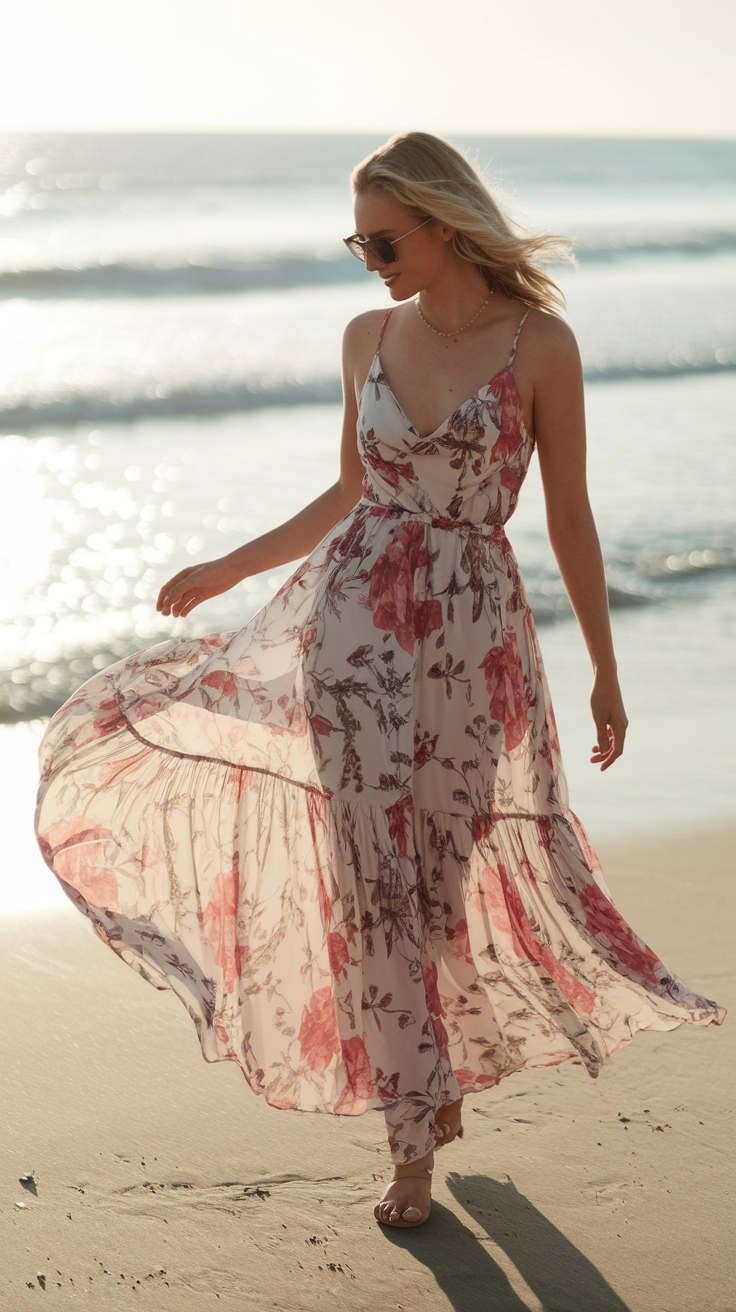 Stunning Beautiful Maxi Dresses for Any Event outfit idea