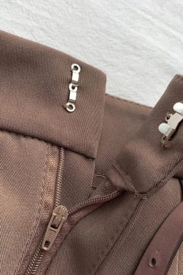 Belted High Waisted Shorts