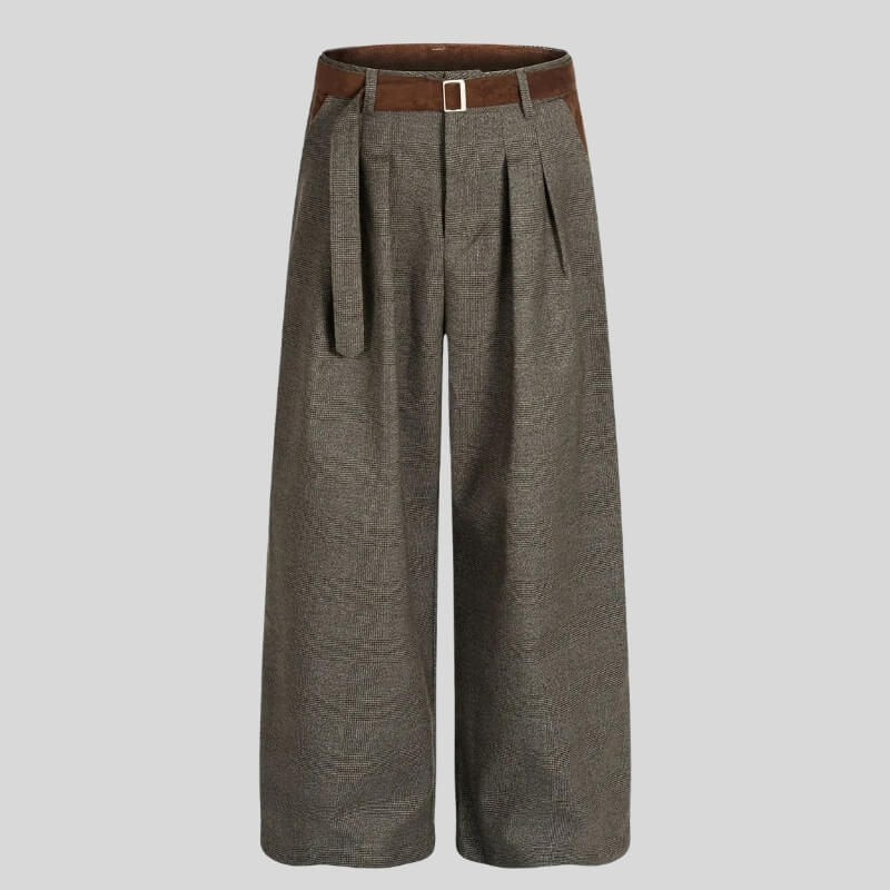 Belted Pleated Pants Belted Pleated Pants