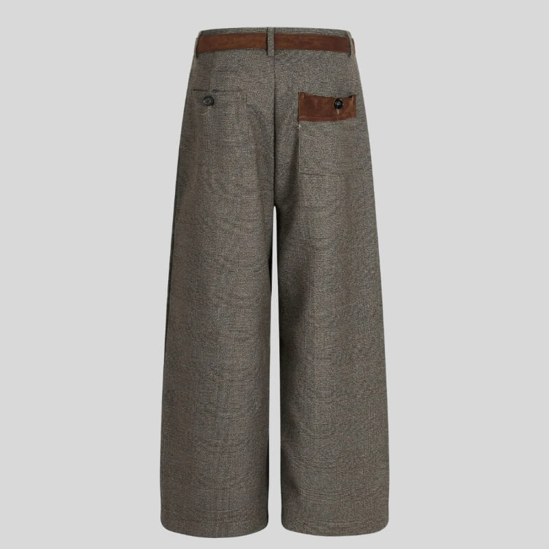 Belted Pleated Pants Belted Pleated Pants