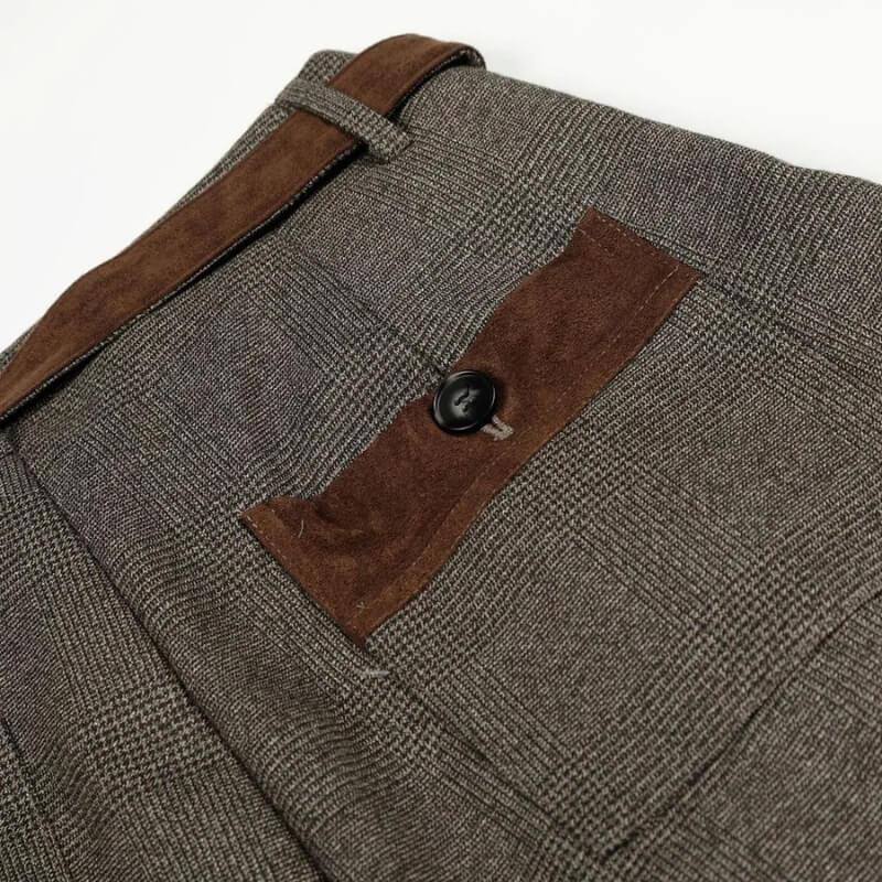 Belted Pleated Pants Belted Pleated Pants