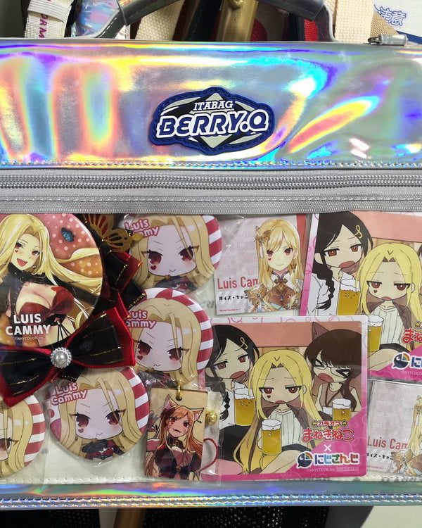 BERRYQ Casual ACGN Ita Bag Gender Neutral Style Shoulder Bag