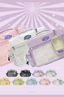 BERRYQ Casual ACGN Ita Bag Gender Neutral Style Shoulder Bag