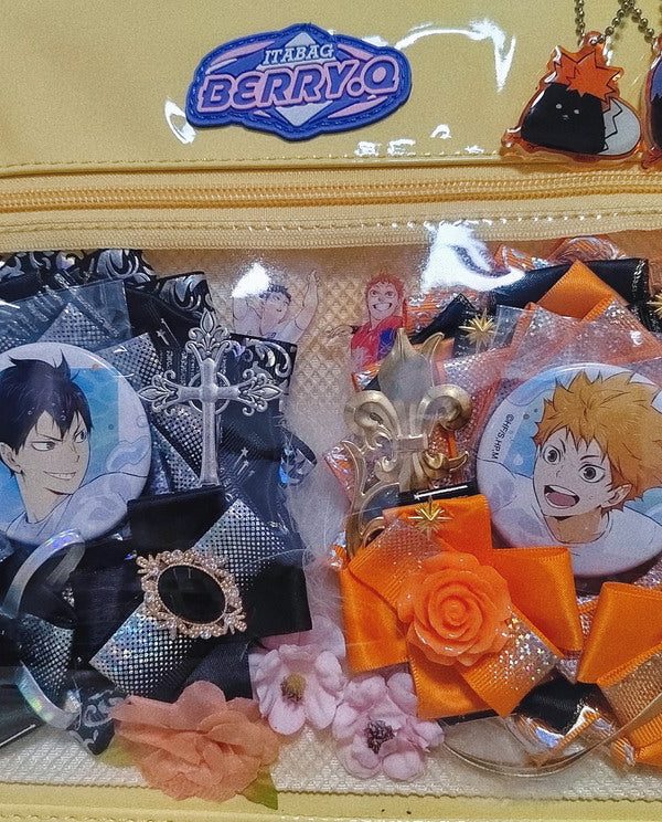 BERRYQ Casual ACGN Ita Bag Gender Neutral Style Shoulder Bag