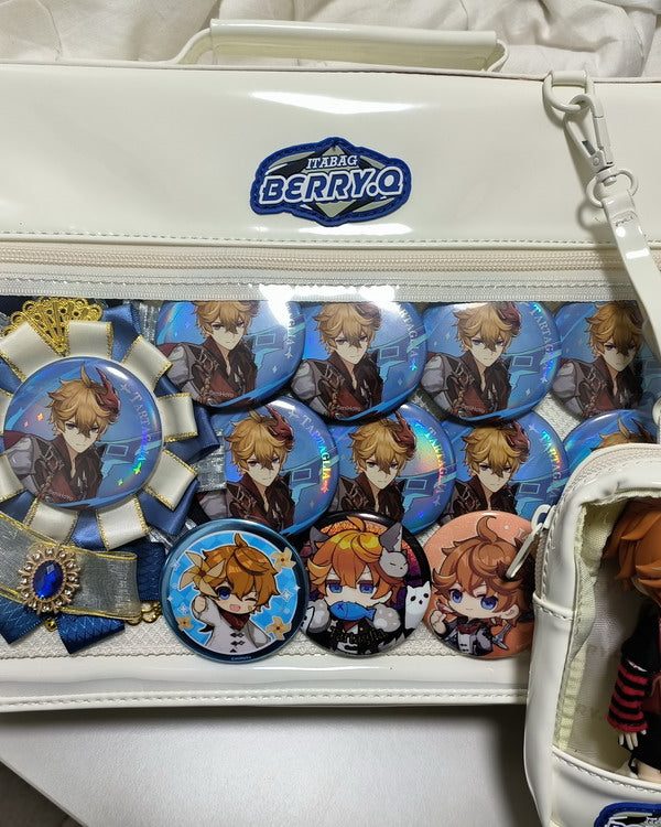 BERRYQ Casual ACGN Ita Bag Gender Neutral Style Shoulder Bag