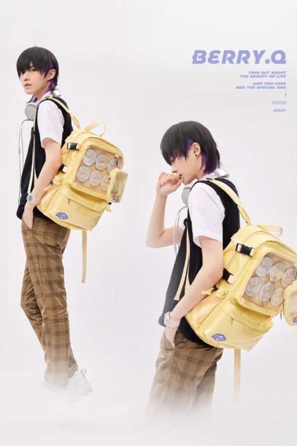 BerryQ Large-Capacity A4 Ita Backpack