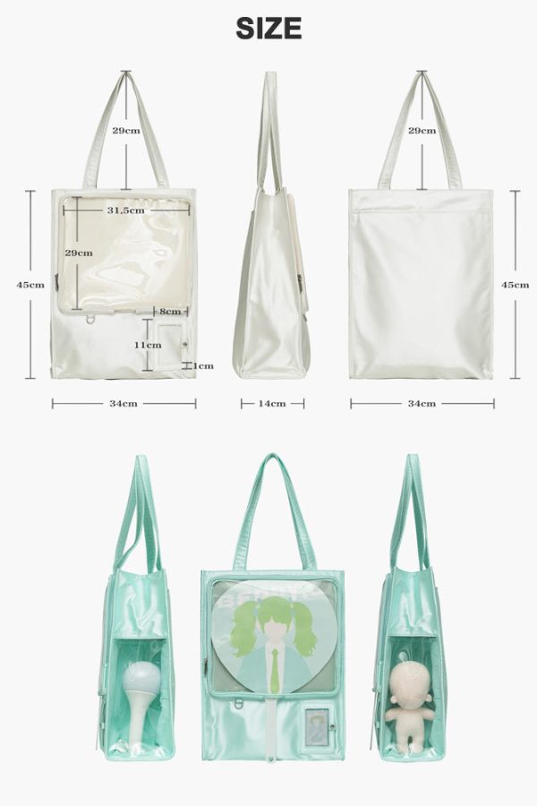 BERRYQ Large-Capacity Ita Bag for Fans and Collectors