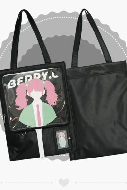 BERRYQ Large-Capacity Ita Bag for Fans and Collectors