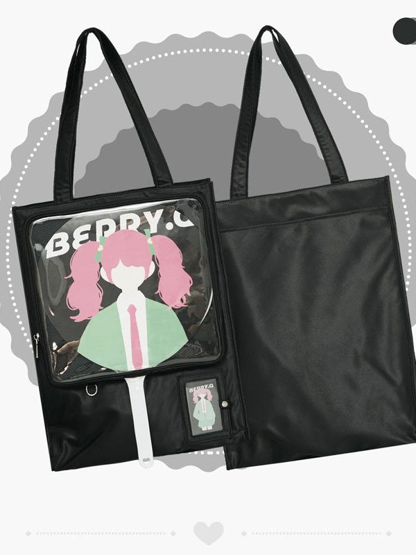 BERRYQ Large-Capacity Ita Bag for Fans and Collectors