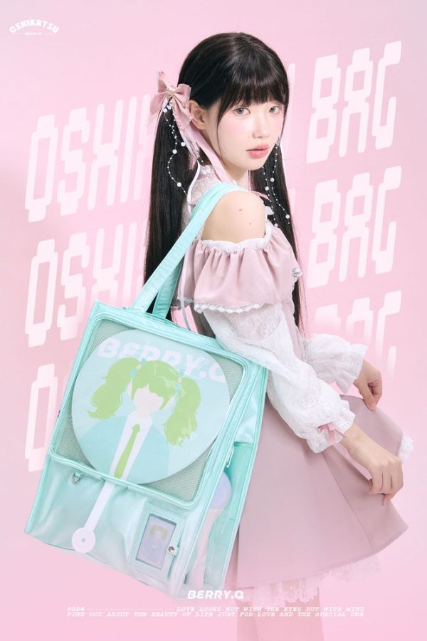 BERRYQ Large-Capacity Ita Bag for Fans and Collectors