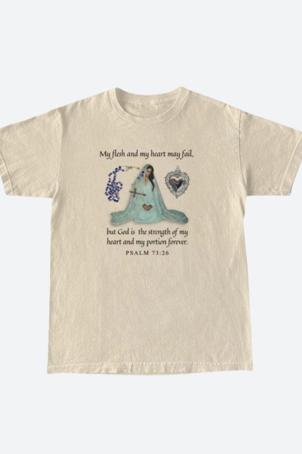 Bible Psalm 73:26 Tee