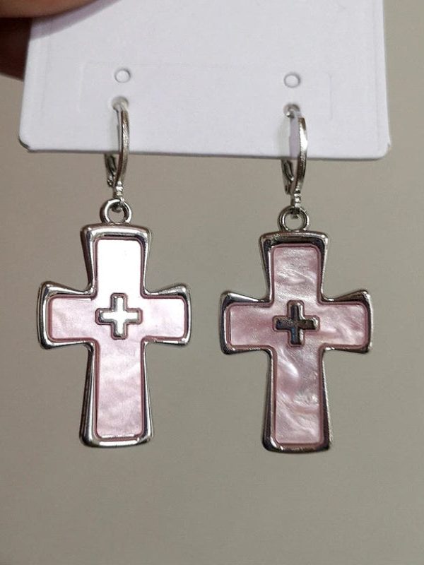 Bimbocore Cross Earrings