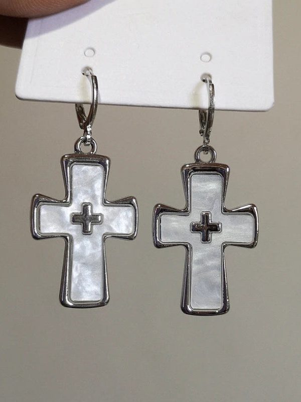 Bimbocore Cross Earrings