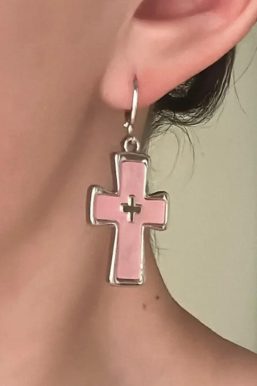 Bimbocore Cross Earrings