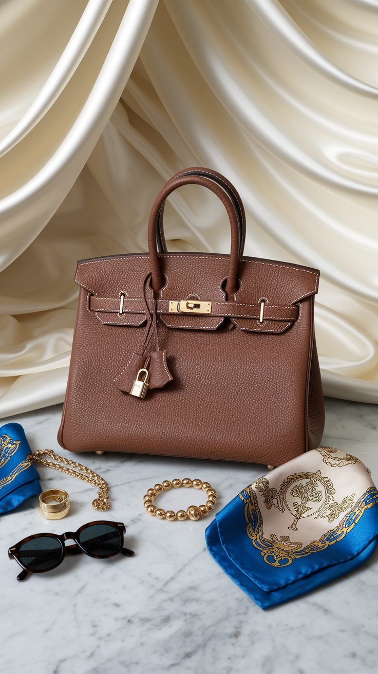 Birkin Bag Accessories: Enhance Your Luxury Look outfit idea