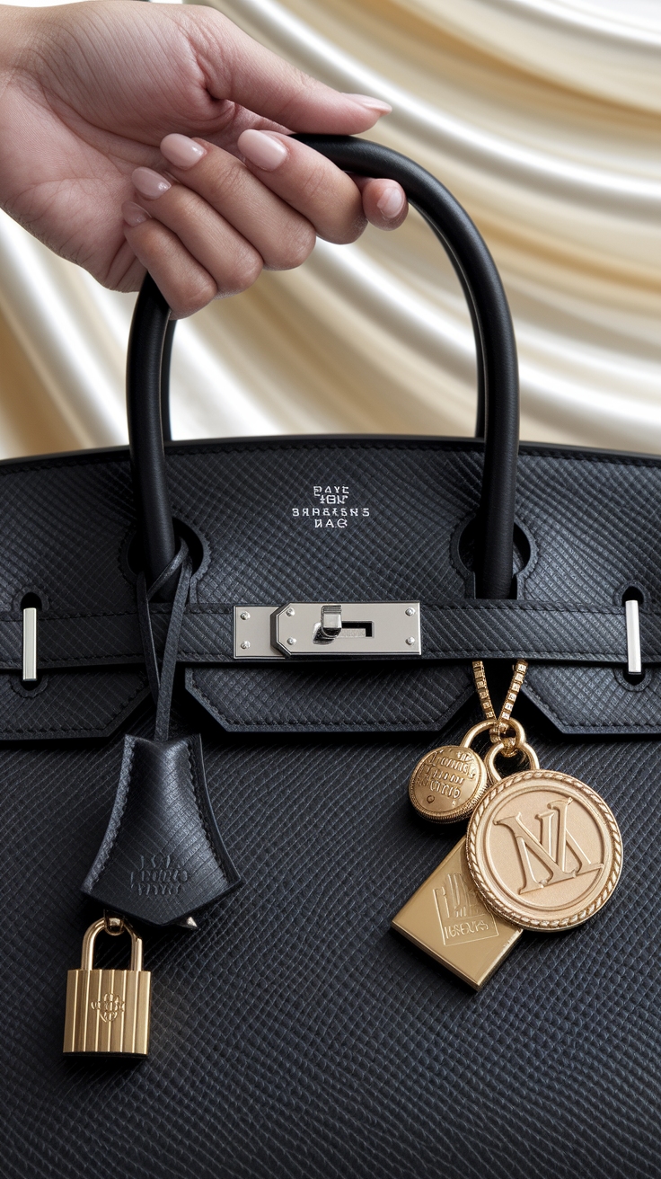 Birkin Bag Charms: Elevate Your Luxury Look outfit idea