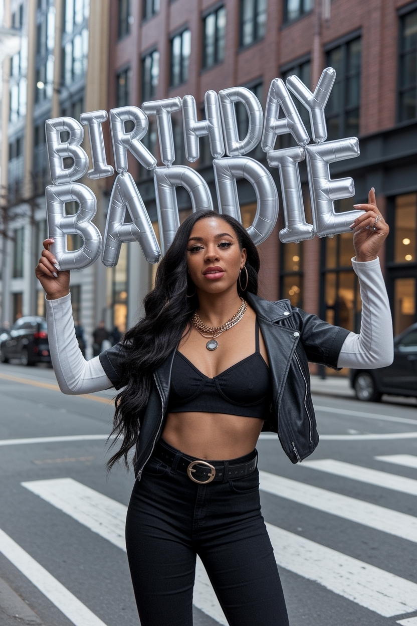 Trendy Birthday Baddie Outfits Black Women to Shine outfit idea