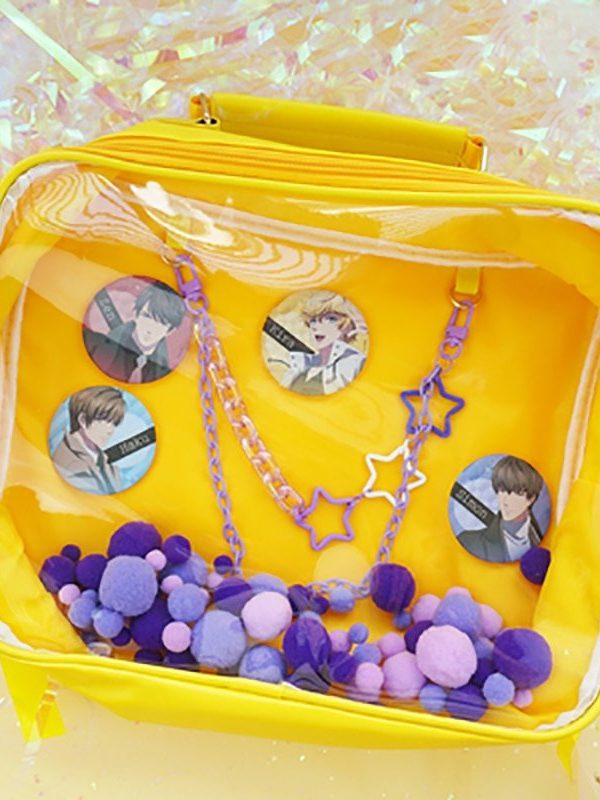 Black Ita Messenger Bag - Backpack