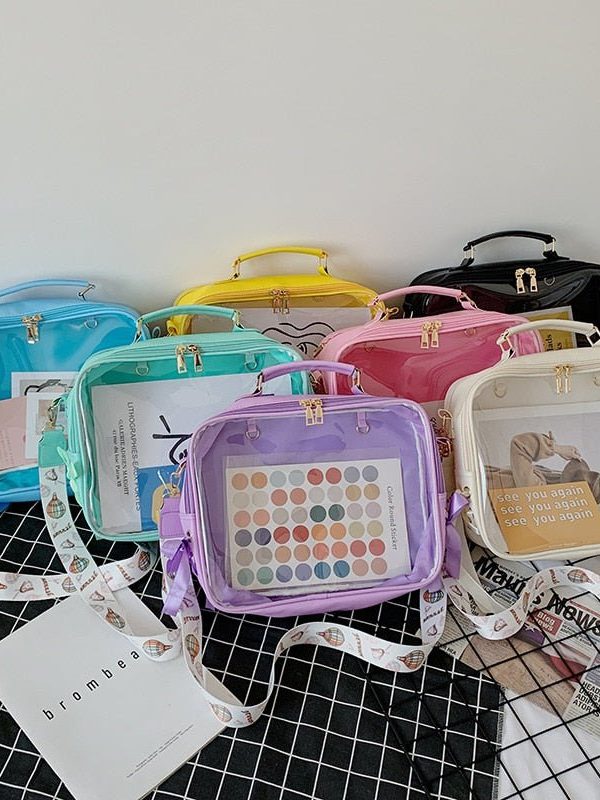 Black Ita Messenger Bag - Backpack