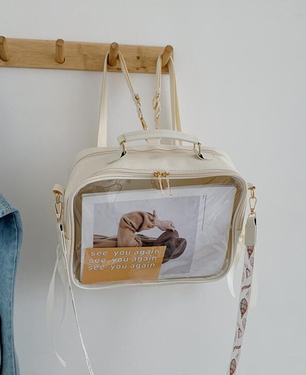 Black Ita Messenger Bag - Backpack