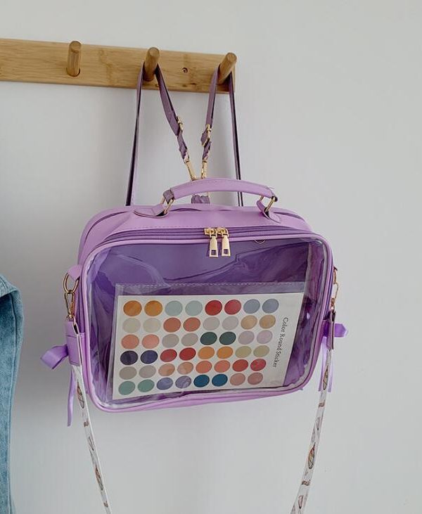 Black Ita Messenger Bag - Backpack