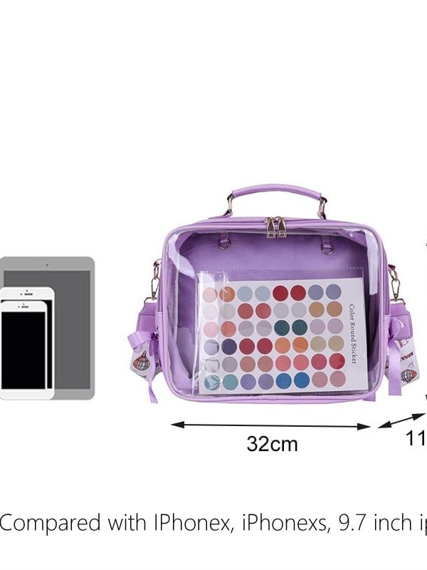 Black Ita Messenger Bag - Backpack