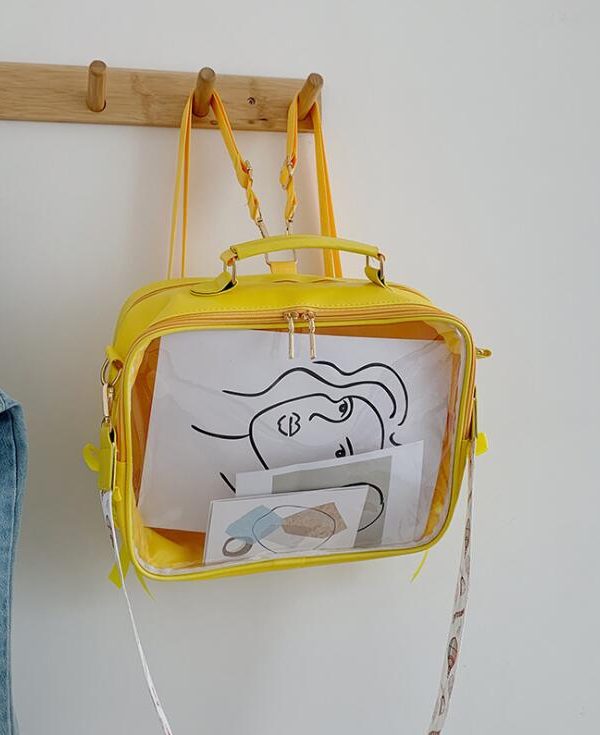 Black Ita Messenger Bag - Backpack