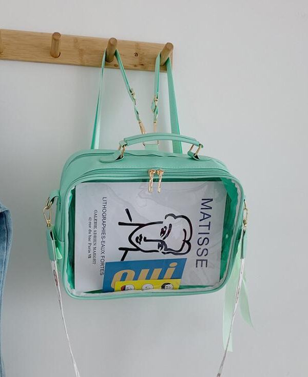 Black Ita Messenger Bag - Backpack