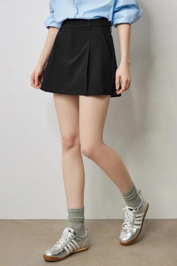Black Mini Skort