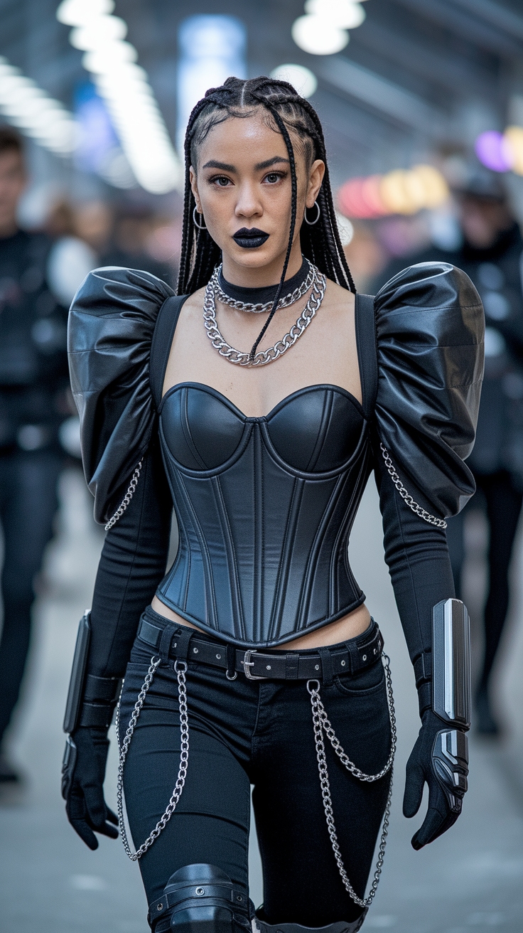 Black Futuristic Fashion: Bold Looks for the Future outfit idea