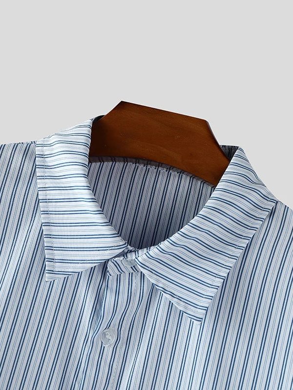 Blue Striped Shirt