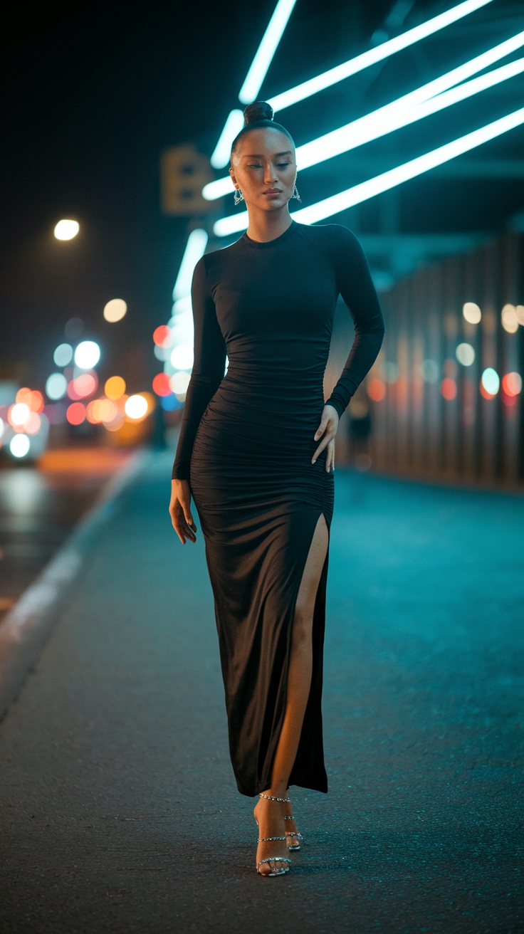 Bodycon Maxi Dresses: Flaunt Your Figure with Confidence outfit idea