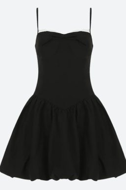 Bow Bubble Mini Dress