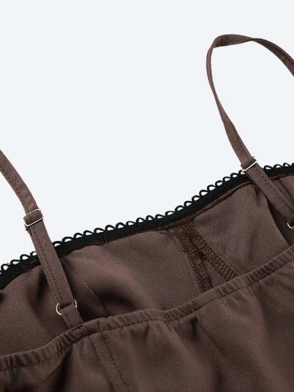 Bow Pleated Mini Dress