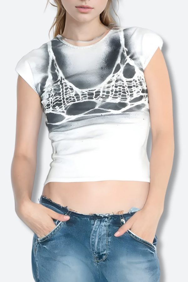 Bra Printed Tee