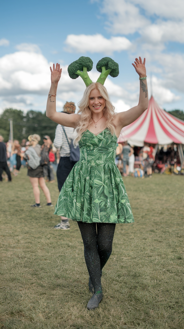 Stylish Broccoli Festival Outfits You’ll Love outfit idea