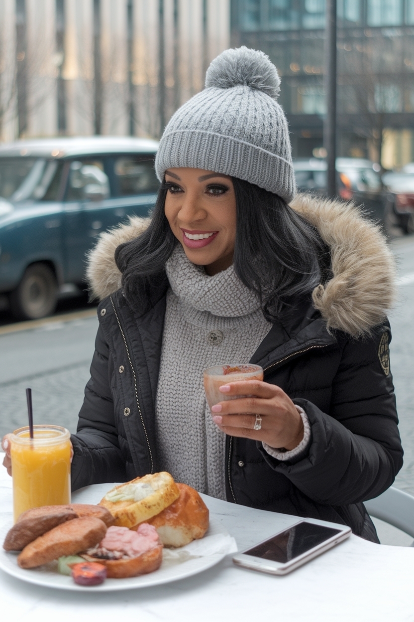 Brunch Outfit Black Woman Winter Must-Haves outfit idea