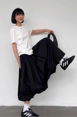 Bubble Midi Skirt