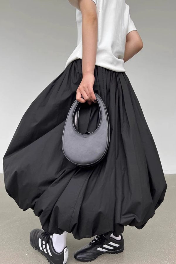 Bubble Midi Skirt