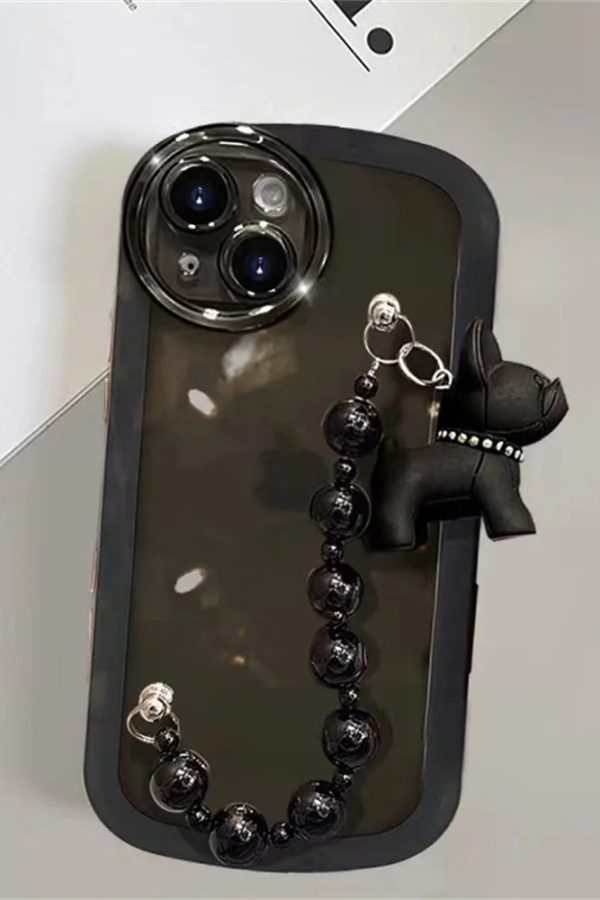 Bulldog Clear Phone Case