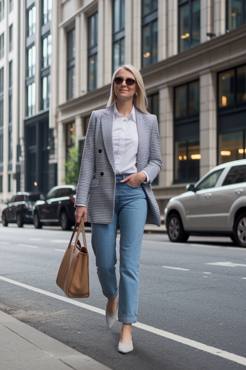 Business Casual Jeans Outfits for Work: Style Tips outfit idea